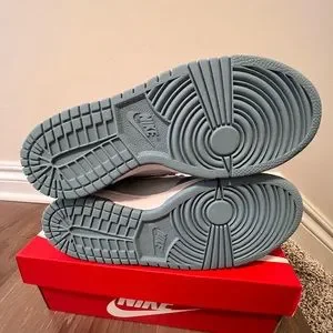 Nike | Shoes | Nike Dunk Low 222 Clear Blue Swoosh Unc Aura  display picture 1